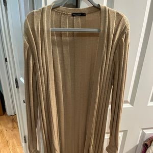 Tan cardigan